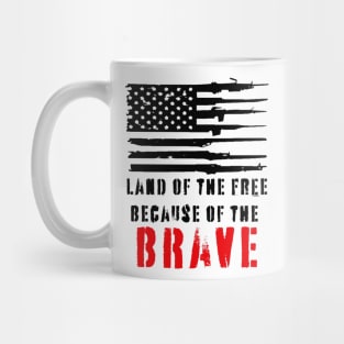 Because of the Brave logo Mug